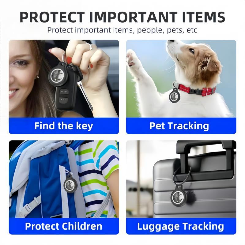 LOZE GPS Tracker: No Monthly Fee, Apple Find My Compatible (iOS) - Mini, Invisible Tracker for Car, Pet, Luggage
