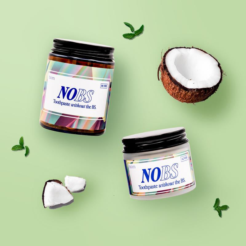NOBS Nano Hydroxyapatite Toothpaste Tablets: Fluoride-Free, Plastic-Free & Eco-Friendly