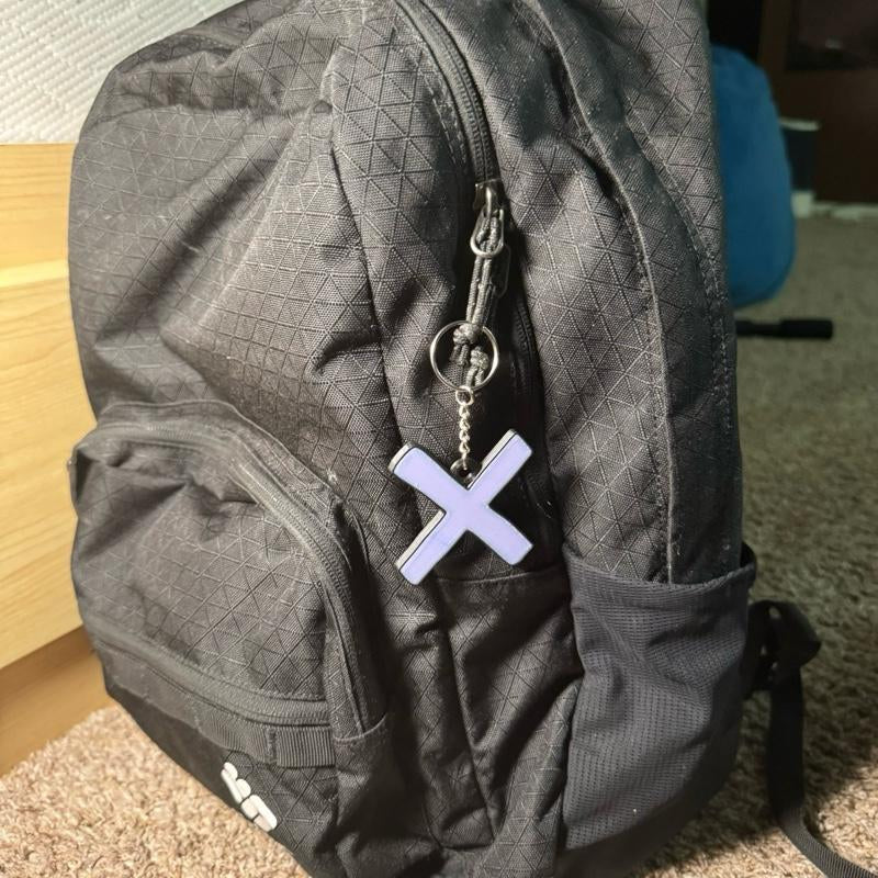 “A Silent Voice” X Symbol Keychain – Fanmade Anime Accessory