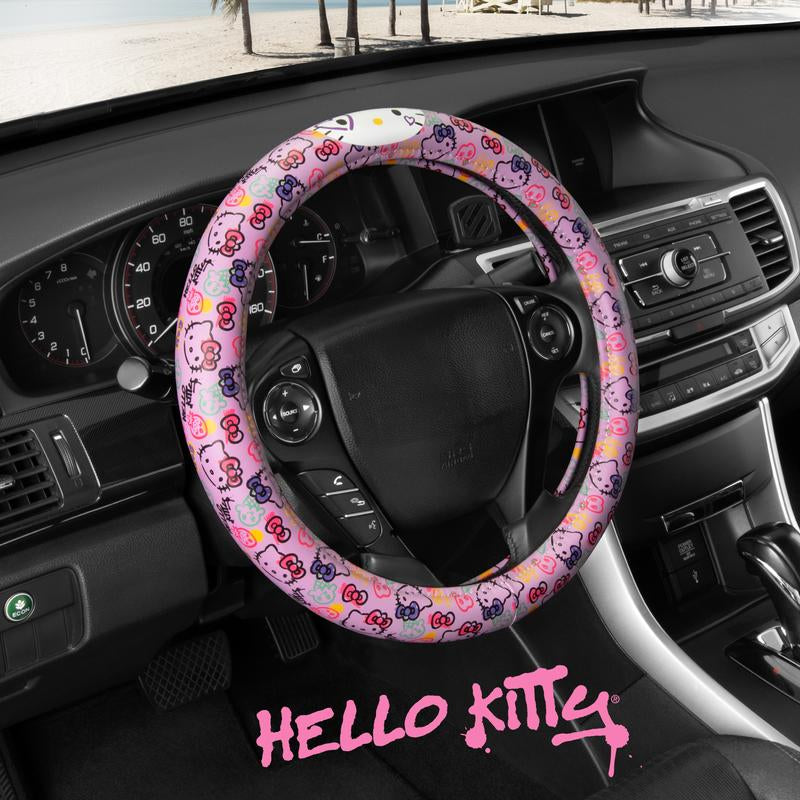 Hello Kitty & Friends Steering Wheel Cover β Adorable Kawaii Car Accessory
