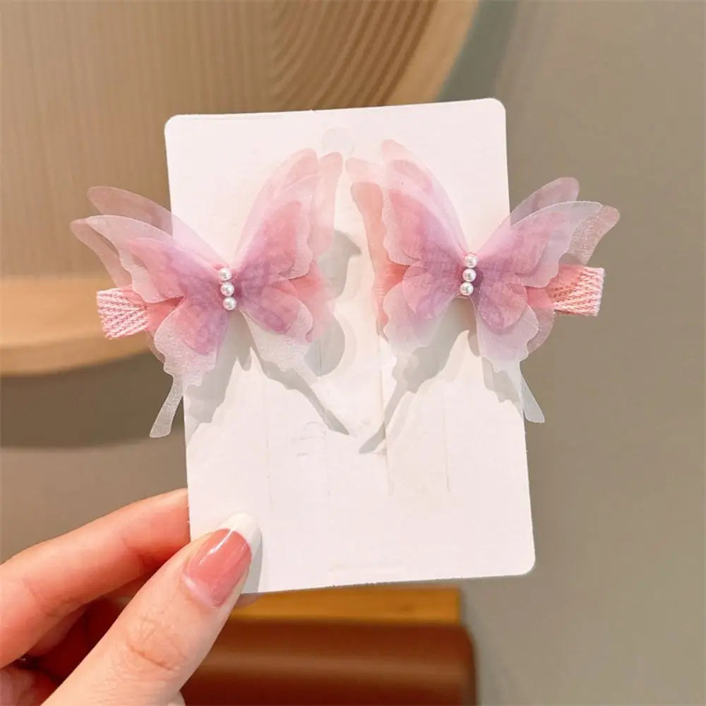 🦋 Moving Wings Butterfly Hair Clip – Cute Animated Side Clip with Fluttering Wings