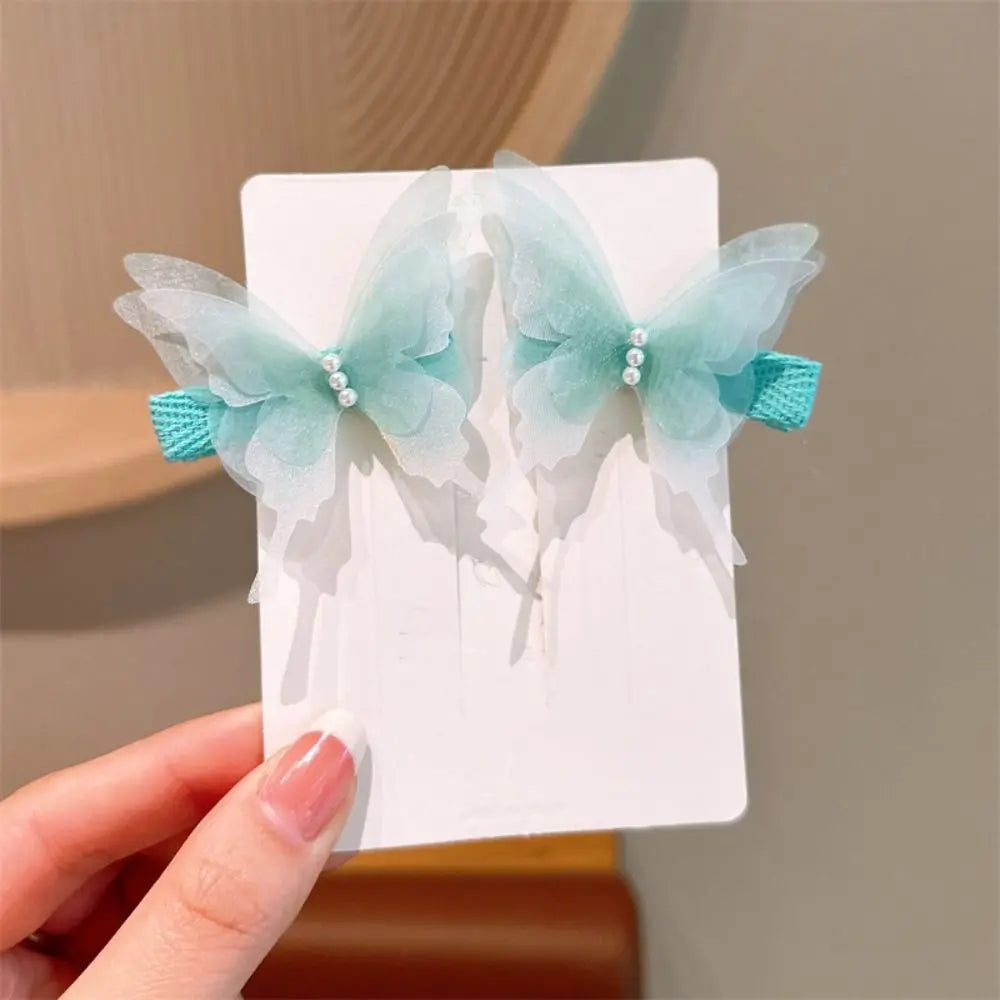 🦋 Moving Wings Butterfly Hair Clip – Cute Animated Side Clip with Fluttering Wings