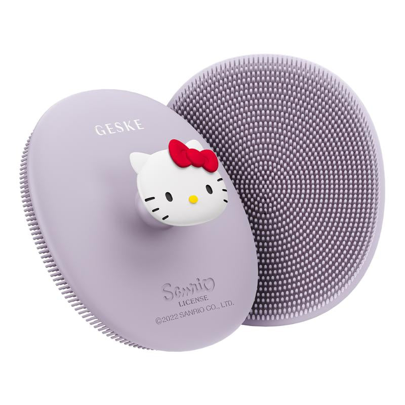 πΈ GESKE Hello Kitty Facial Brush β 3-in-1 Gentle Cleansing & Makeup Brush Set