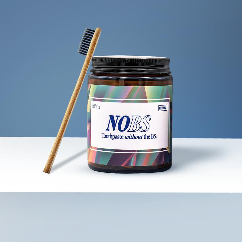NOBS Nano Hydroxyapatite Toothpaste Tablets: Fluoride-Free, Plastic-Free & Eco-Friendly