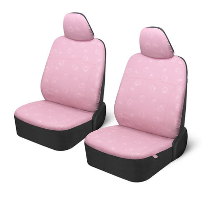 Hello Kitty Leatherette Seat Covers – Front Car Seat Protector (2-Pack)