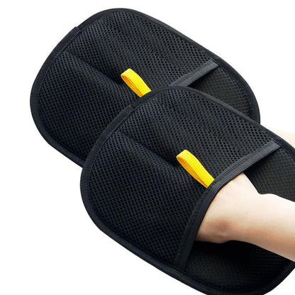 Pet Hair Removal Gloves, Electrostatic Pet Hair Removal Gloves for Dog & Cat - Double-Sided Grooming Gloves for Carpet, Couch, Clothing & Furniture 2025 New