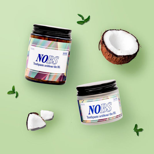 NOBS Nano Hydroxyapatite Toothpaste Tablets: Fluoride-Free, Plastic-Free & Eco-Friendly