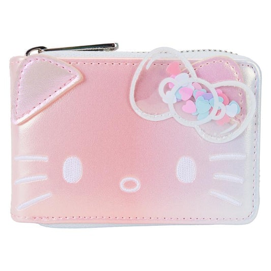Sanrio Hello Kitty 50th Anniversary Clear & Cute Accordion Zip-Around Wallet