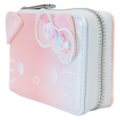 Sanrio Hello Kitty 50th Anniversary Clear & Cute Accordion Zip-Around Wallet